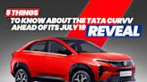 2024 Tata Curvv And Curvv EV To Be Unveiled On July 19, Top 5 Things To Know Ahead Before Booking: Design...