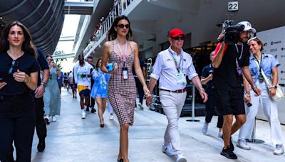 Kendall Jenner in Miami: Reality star checked out a new resto, then hit the race track