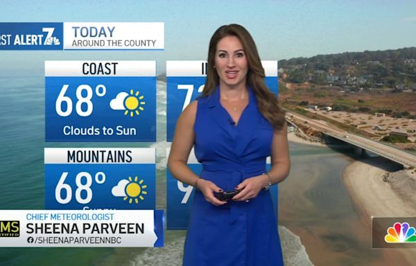 San Diego weather today: Sheena Parveen's forecast for May 1, 2024