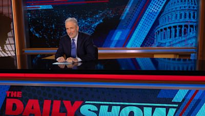 "He's not coming back": Jon Stewart mocks Trump's obsession with Joe Biden as Kamala Harris surges