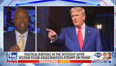 Tim Scott Calls on the Left to Tone Down Its Rhetoric — Seconds Before Openly Suggesting a Larger ‘Plot’ to Kill Trump