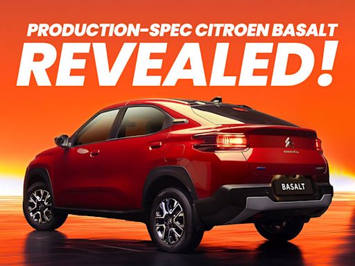 Production-ready Citroen Basalt SUV-coupe Exterior Breaks Cover Ahead Of India Debut In August - ZigWheels