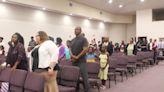 Easter service at Upper Room Ministries in NE Gainesville urges people to live like Christ
