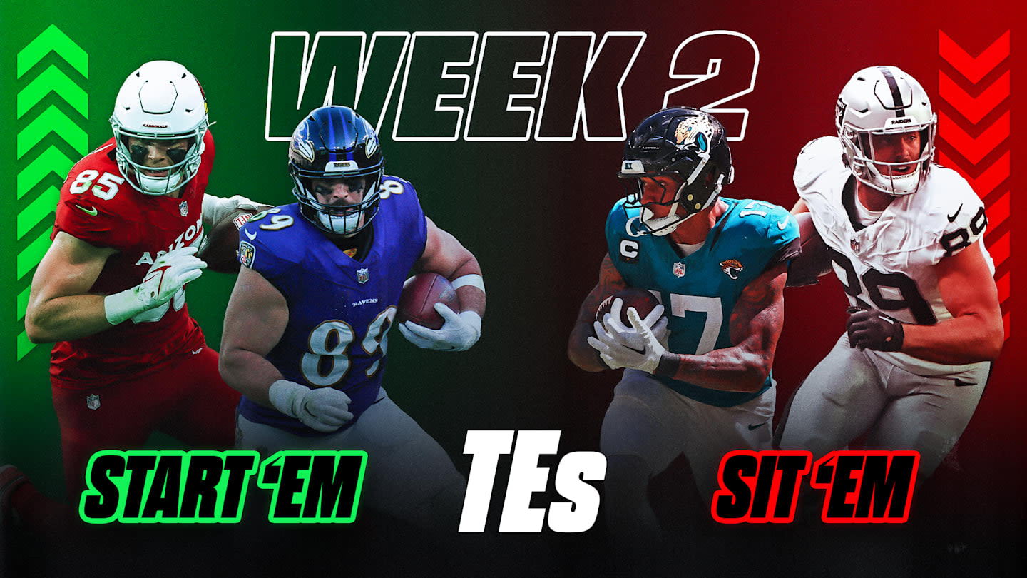 Tight End Start 'Em, Sit 'Em Picks For Fantasy Football Week 2