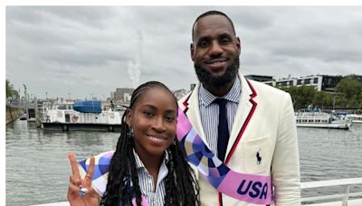 Paris 2024 Olympics: Coco Gauff on serving as Team USA flagbearer with LeBron James - "No words truly"