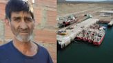 Tragedia en Santa Cruz: un hombre trabajaba en un barco, se le cayó una tapa de 500 kilos encima y murió apastado