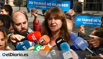 Laura Borràs denuncia que ha sido agredida durante un acto de Junts en Tarragona