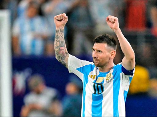 中英對照讀新聞》Messi becomes most capped player in Copa America history梅西成為美洲盃足球賽史上出場次數最多的球員