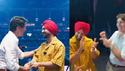 Justin Trudeau meets Diljit Dosanjh, cheers for him like a superfan | Canada