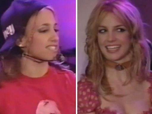 'RHONJ' star Danielle Cabral performs for Britney Spears in resurfaced 'TRL' clip from 2003: "Major cringe"