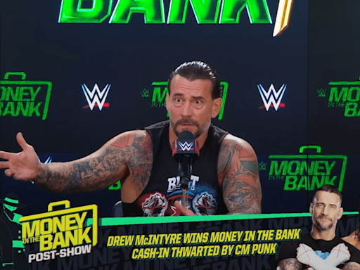 CM Punk's John Cena retirement vow after backstage exchange at Money in the Bank