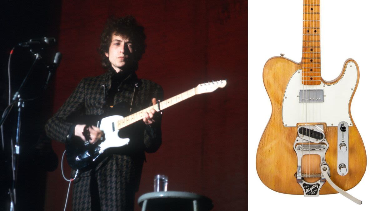 Bob Dylan and Robbie Robertson's 1965 Fender Telecaster fetches a whopping $650,000 at auction