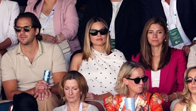 Margot Robbie and Luka Modric among stars in the crowd at Wimbledon on day 12