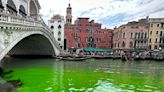 Venice’s Grand Canal suddenly turned green — and no one knows why