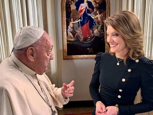 Norah O'Donnell interview with Pope Francis gets primetime special on CBS tonight, May 20