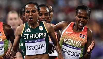 Faith Kipyegon Disqualified From Olympic 5,000 Meter