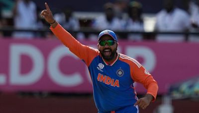 Captain Rohit Sharma secures top spot in T20 cricket after India's semifinal win