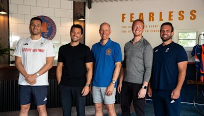 Mark Wright and Greg Rutherford visit sports facility given an ‘Olympic overhaul’