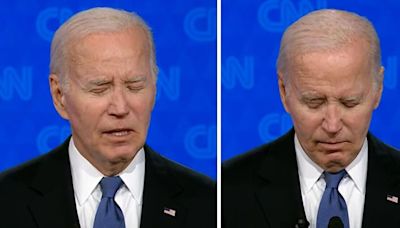 Joe Biden freezes and loses train of thought in excruciating CNN debate moemnt