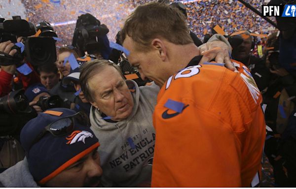 Peyton Manning Opens Up on Hiring Bill Belichick for ManningCast: ‘Have I Been Hit in the Head Too Many Times?’