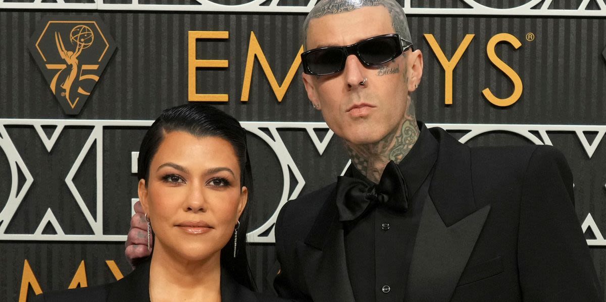 Kourtney Kardashian Shares Ways Travis Barker Is 'Protective' With Their Infant Son