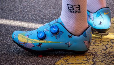 The Art of the Sprint - Mark Cavendish’s Nike X Damien Hirst shoes are the most unusual, and expensive, cycling collaboration of 2024