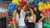 Arjun Rampal's Famjam Moment At Sons Arik And Ariv's Birthday Party With Daughters Mahikaa And Myra