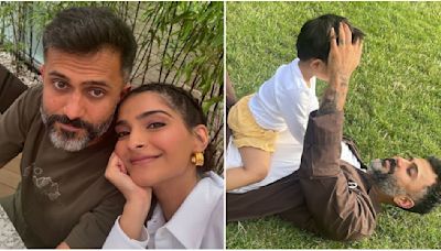 Sonam Kapoor pens heartfelt note for birthday boy Anand Ahuja; says, ‘Vayu and I are so lucky to have you as our guiding light’