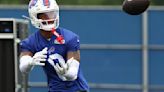 Coleman playfully embraces Buffalo while showing a serious side to filling receiver role