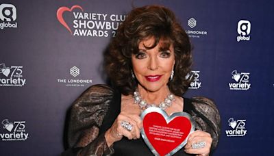 Joan Collins, 91, Praised for 'Living Life to the Fullest' as She Happy Dances in the Pool