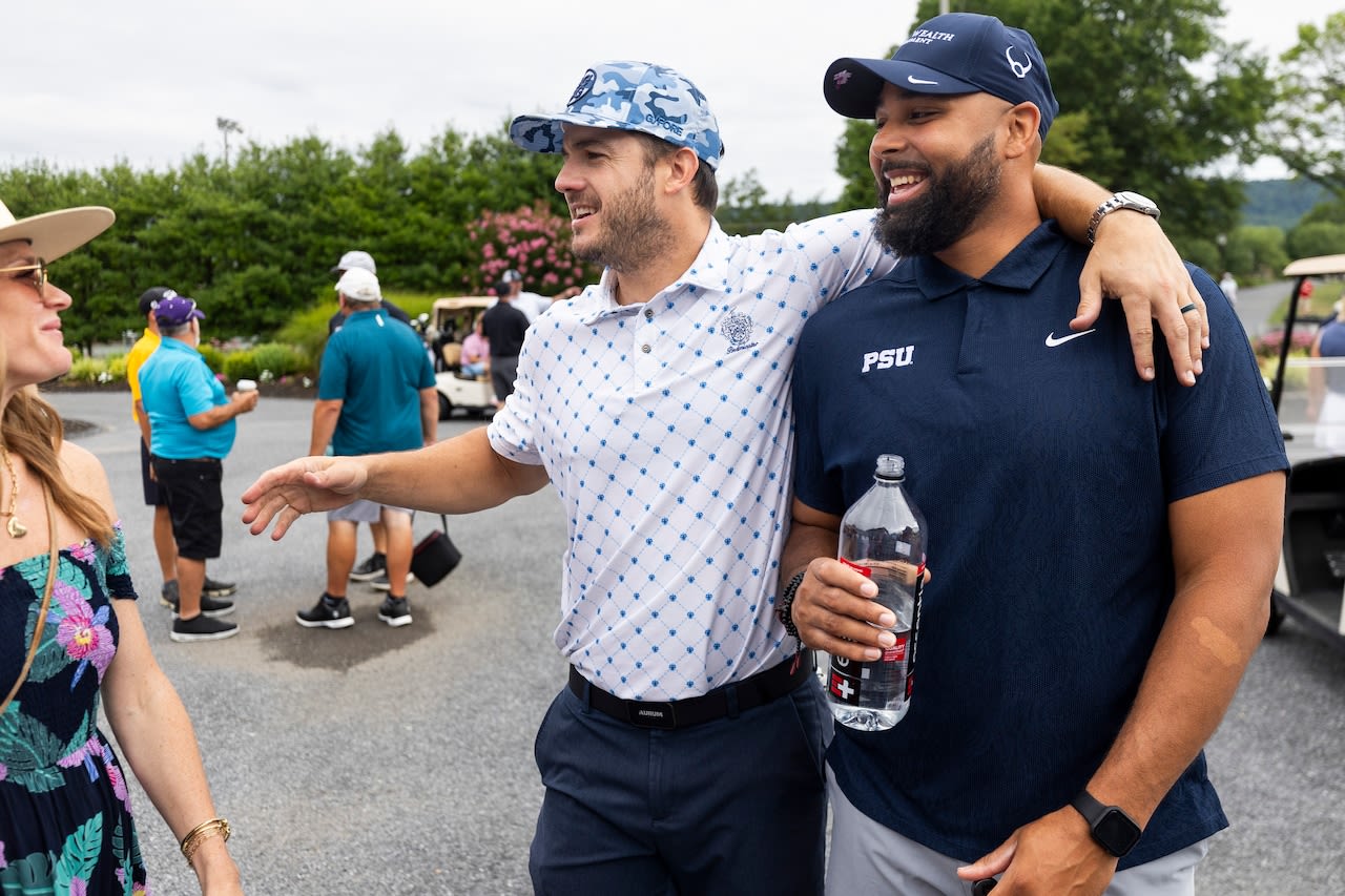 Penn State lettermen turn out for Jordan Hill Foundation Golf Tournament
