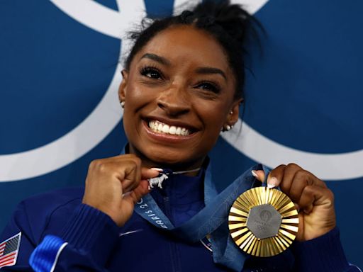 Simone Biles Dazzles in Final Routine to Take Home Another All-Around Gold