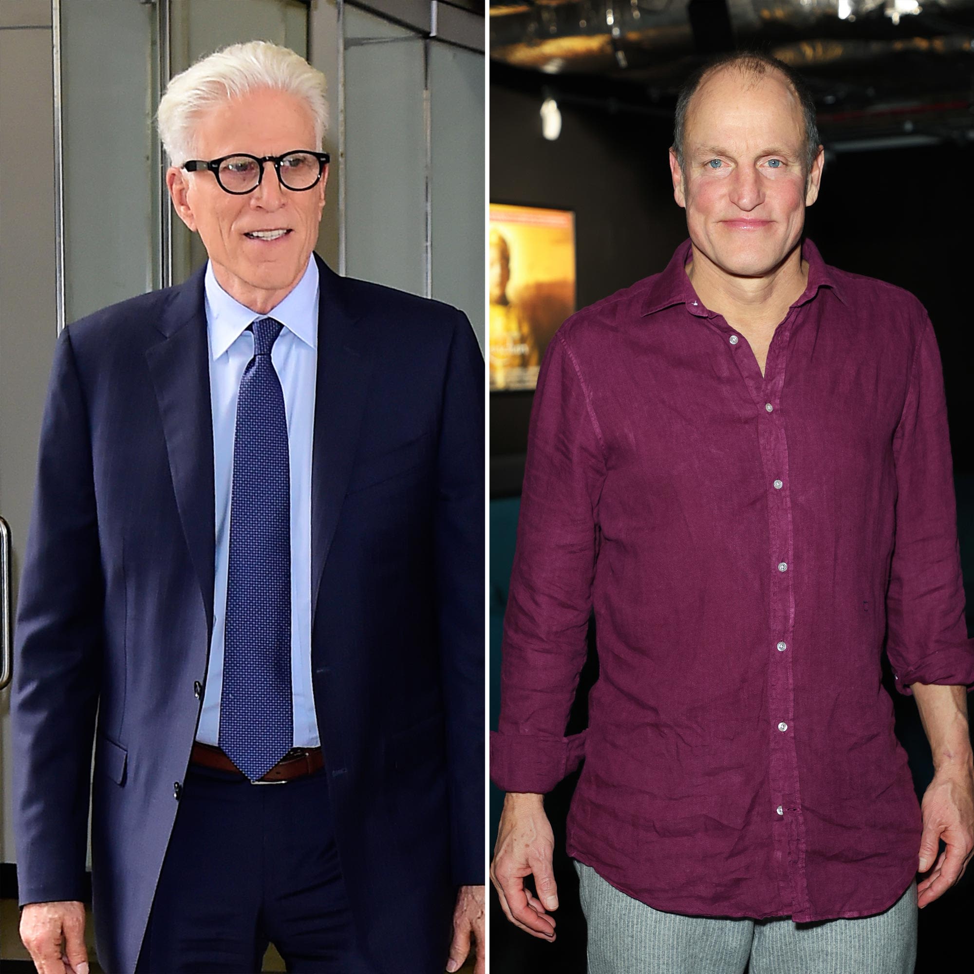 Ted Danson Bandaged Up Woody Harrelson After Motorcycle Accident: ‘Some Pain Involved’