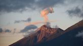 Guatemala: informe de la actividad del volcán de Fuego HOY 13 de abril
