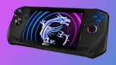 The MSI Claw gaming handheld at CES 2024 has me so hyped I could squeal