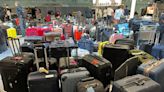 Passengers' lost suitcases were found dumped in the trash at an international airport, report says