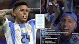 Enzo Fernandez releases statement after 'racist chant' during Argentina celebrations goes viral