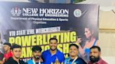 SJEC team bags runner-up trophy in overall men’s VTU state level powerlifting championship