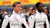 Brad Pitt suits up to film F1 blockbuster at British Grand Prix