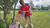 Honoring those who sacrificed: VFW Post members place flags at veterans’ graves in Temple cemetery