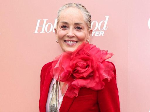 Sharon Stone, 66, Goes Topless, Wears Only Bikini Bottoms While Painting: See the Saucy Photo