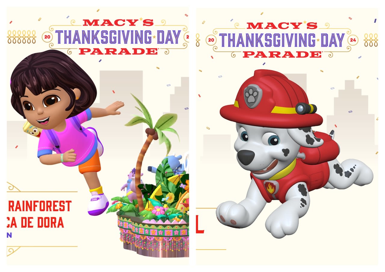 Macy’s Thanksgiving Day Parade 2024: Check out these 2 new balloons from Nickelodeon