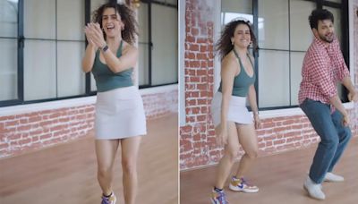 Sanya Malhotra Grooving To Ishq Vishk Rebound Soni Soni Makes This Week's Fitness Motivation Look Like A Whole...