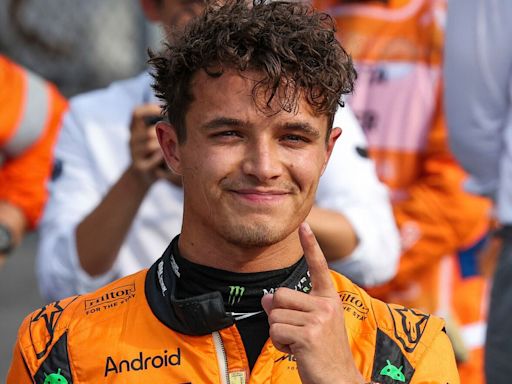 Italian GP: Lando Norris takes pole from Oscar Piastri in McLaren one-two with Max Verstappen down in seventh