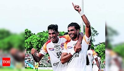 East Bengal FC defeats Railway FC 2-0 to regain the lead in CFL Premier Division | Kolkata News - Times of India