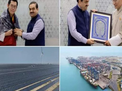 Bhutan King, PM visit Adani's Khavda energy project site, Mundra port in Gujarat - ET EnergyWorld