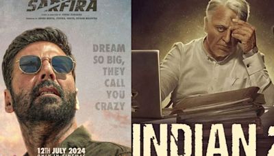 Box-Office: Akshay Kumar & Kamal Haasan disappoint as 'Sarfira' & 'Hindustani 2' open at a meagre Rs 2.50 crore and Rs 1.70 crore