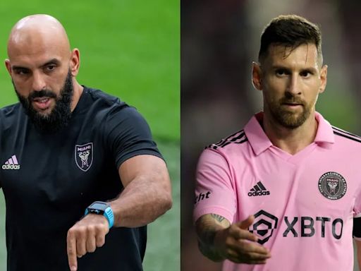 El guardaespaldas Yassine Cheuko mostró qué hace cuando Lionel Messi no está: el video con UN ARMA