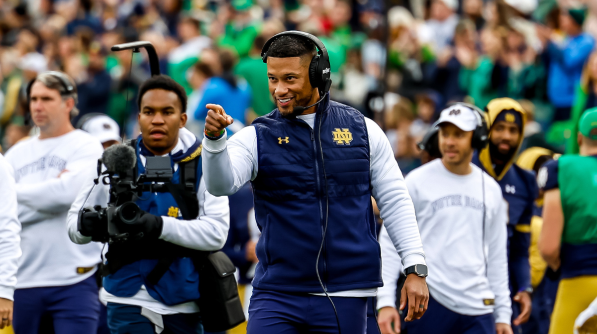 Marcus Freeman's Vision For Overhauling Notre Dame Is Becoming Clear