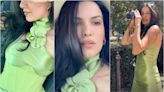 Natasa Stankovic's sultry green ‘revenge dress' post split from Hardik Pandya is pure fashion goals: Pics